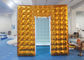Gold Inflatable Photo Booth 2,5 X 2,5 X 2,5 M Dwa drzwi CE Zatwierdzone