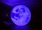 Kolorowa, duża, nadmuchiwana księżycowa kula o długości 3 m, dostosowana do indywidualnych potrzeb