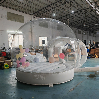 quality Impreza plenerowa Przenośny nadmuchiwany dom bąbelkowy Bounce Dome PCV Bubble Dome Namiot Bubble Bouncer factory