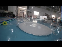 Biały podwójny pokój naduchowy namiot kempingowy z bąbelkami