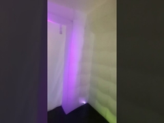 Światło LED Płynny kwadratowy namiot reklamowy do ćwiczeń jogi