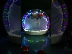 3-metrowa dmuchana kula śnieżna z fotobudką i efektem śniegu