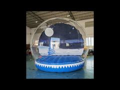 Dostosowane jasne nadmuchiwane kule śnieżne Giant Outdoor Blow Up Snow Globe