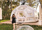 5M przezroczysty dom z bąbelkami nadmuchiwany domek w dżungli Ubud igloo bańka domek pcv kemping hotelowy namiot nadmuchiwany namiot bąbelkowy